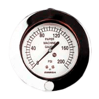 Marsh Bellofram Paper Machine Gauge